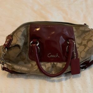 Gently used Coach handbag